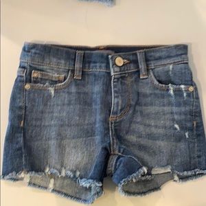Girls DL1961 denim shorts